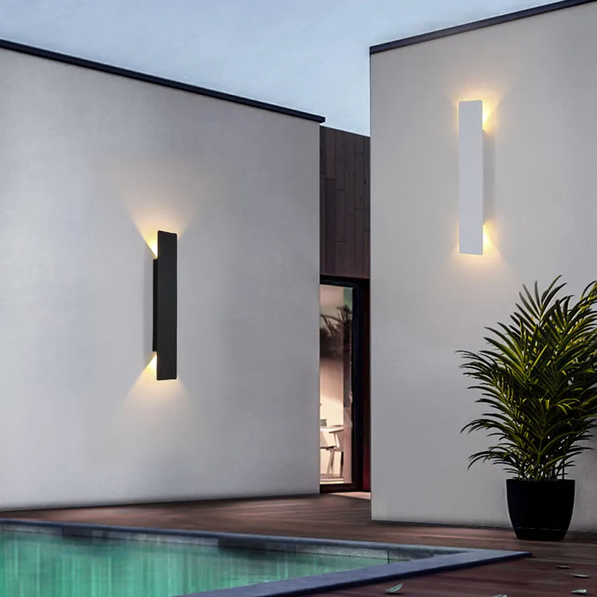 RainGlow | Waterproof Aluminum Outdoor Wall Light