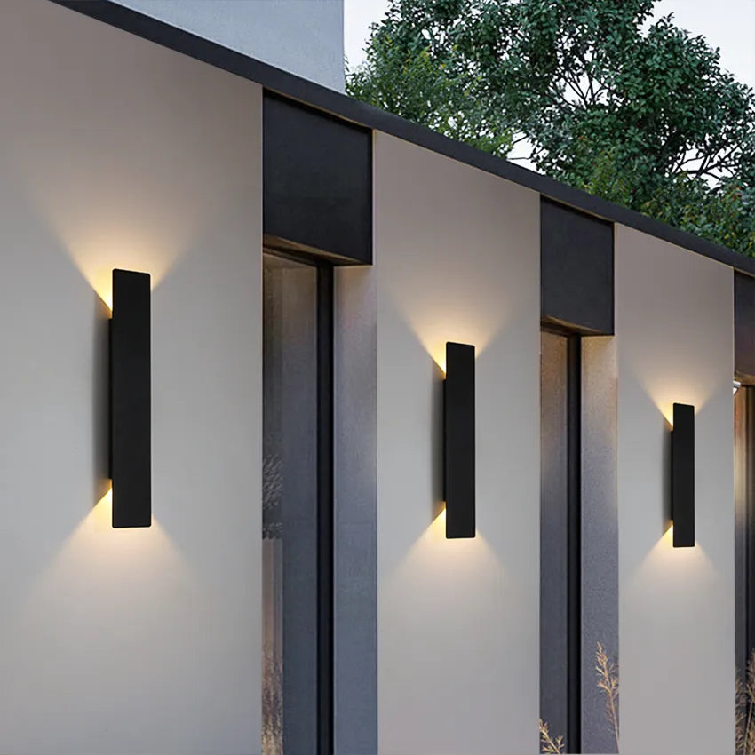 RainGlow | Waterproof Aluminum Outdoor Wall Light